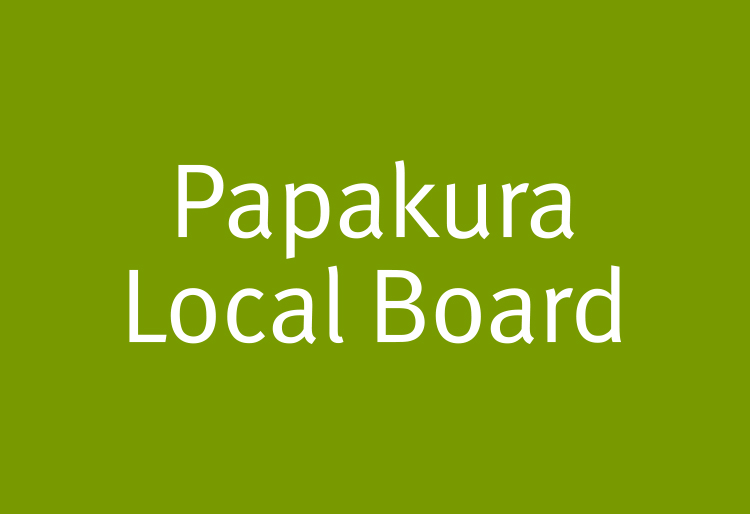 tile clicking through to papakura local board information